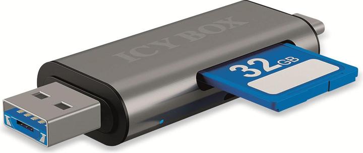 Image du produit Icy Box Ib-Cr200-C Sd (USB, USB 2.0 Micro-B)