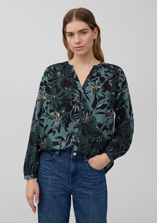 Immagine prodotto s.Oliver Bluse Tunikabluse aus Viskosemix mit All-over-Print (40)