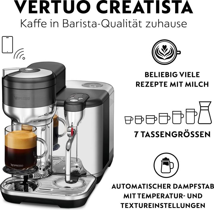 Actual product image Sage Nespresso Vertuo Creatista (NESPRESSO Vertuo)