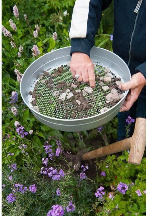 Actual product image Nature Gartensieb Ø37 cm Maschenweite 6 mm