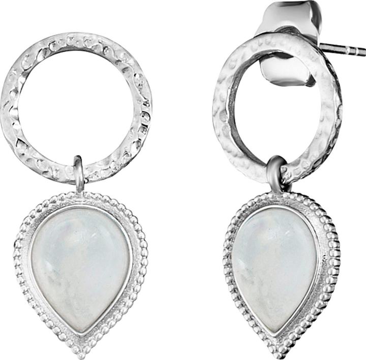 Engelsrufer Silver earrings with moonstone Pure Drop ERE-PUREDROP-MO (L) (925er Silber)