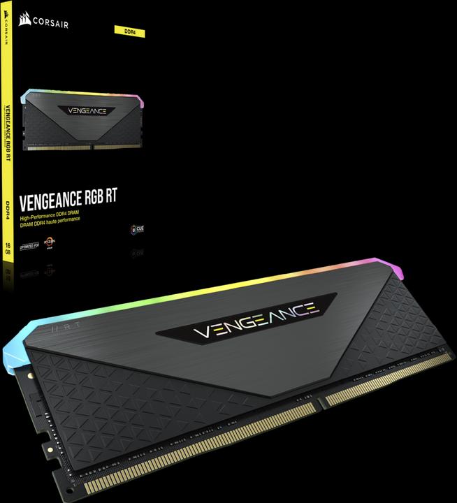Produktbild Corsair Vengeance RGB RT (2 x 8GB, 3200 MHz, DDR4-RAM, DIMM)