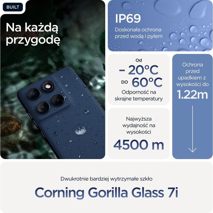 Immagine prodotto Motorola Edge 60 (256 GB, Mare di Gibilterra, 6.67", Doppia SIM, 5G)