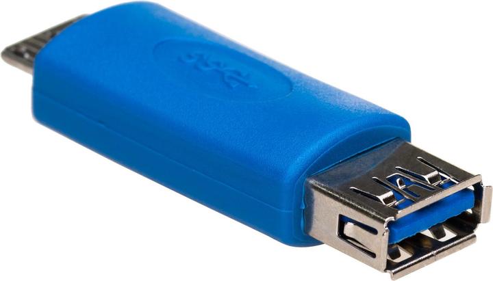 Actual product image Akyga adapter AK-AD-25 USB A 3.0 (f) / micro USB B 3.0 (m) OTG (Mini USB-B, 5 cm)