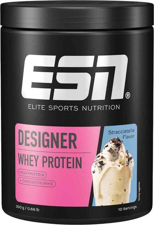 Actual product image ESN Designer Whey, Stracciatella (Stracciatella, 1 pcs., 300 g)
