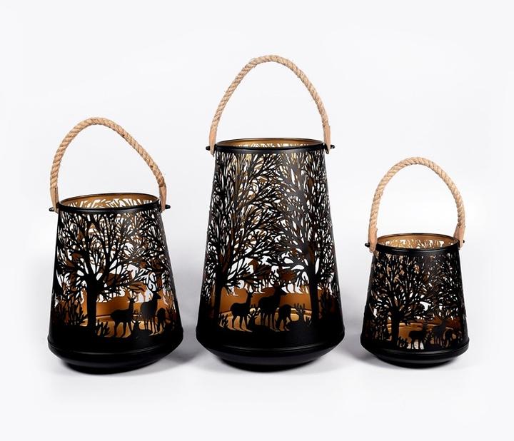 Produktbild GuGus Windlicht Forest (1 x, 26 x 41 cm)