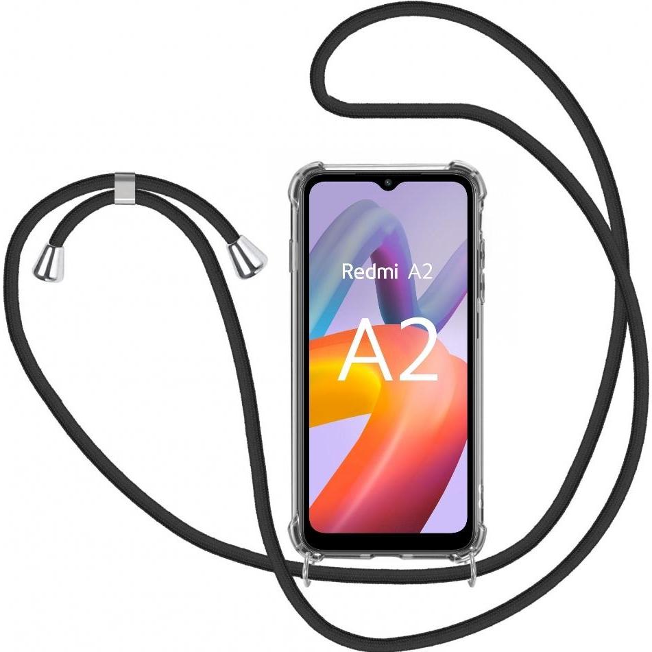 Screenguard Xiaomi Redmi A2 Loopster Necklace Hülle, Handykette, Transparent