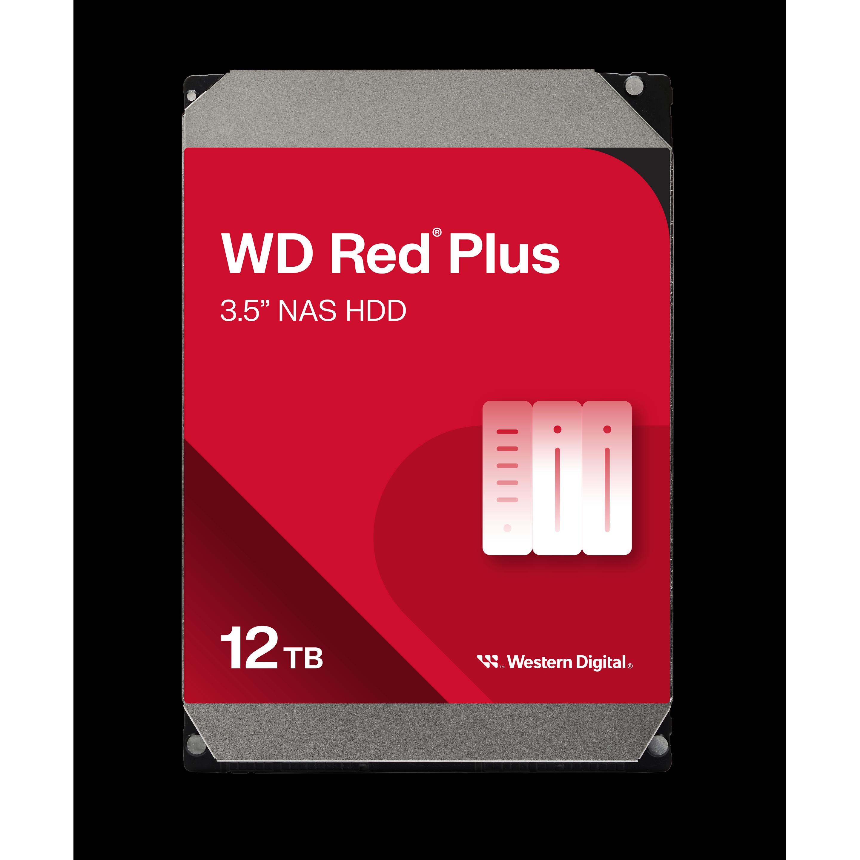 WD Red Plus (12 TB, 3.5", CMR), Festplatte