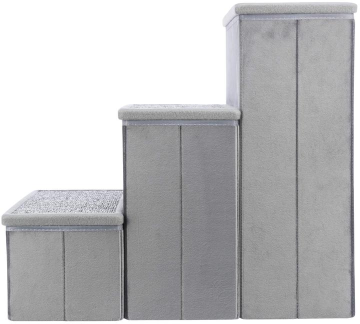 Produktbild Trixie Treppe mit Stauraum (50 cm, Grau)