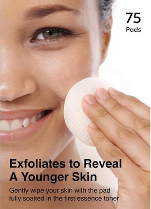 Actual product image Missha Time Revolution skin cleansing pads (The First Essence Pads) 75 pcs (Cleansing scrub)