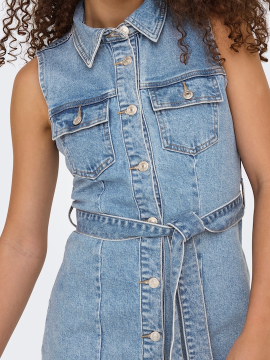 Image du produit Only ONLEMILY Kurzes Kleid Jeanskleid (M)