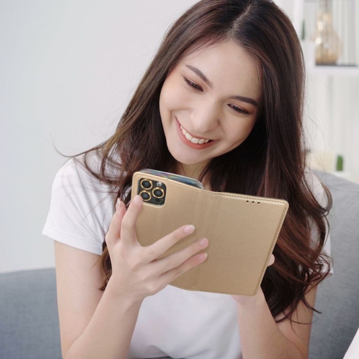 Produktbild Partner Telecom Back panel cover OEM SMART CASE Book for SAMSUNG A15 4G / A15 5G gold (Samsung Galaxy A15 5G)