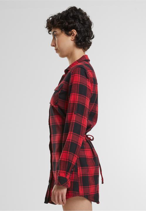 Produktbild Brandit Damen Lucy Langarm-Shirt Grösse 5XL Farbe Rot/Schwarz (5XL)