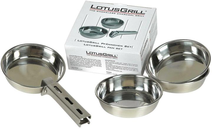 Produktbild LotusGrill Pfännchen-Set 4-teilig