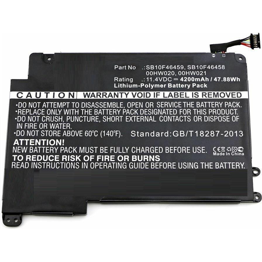 CoreParts MBXLE-BA0179 Notebook-Ersatzteil Akku (1 Zellen, 4200 mAh), Notebook Akku, Schwarz