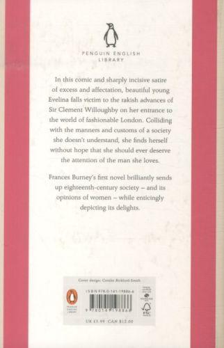 Produktbild Evelina (Englisch, Frances Burney, 2012)