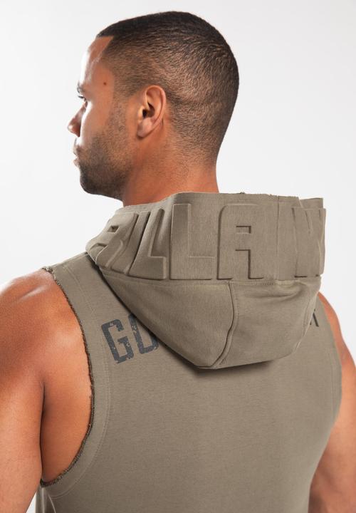 Immagine prodotto Gorilla Wear Marshall Sleeveless Hoodie - Olive (L)