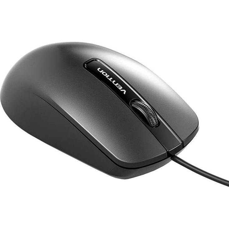 Thumbnail - Vention KTABG wired mouse 1.5m cable (Black), Maus + Tastatur Zubehör, Schwarz