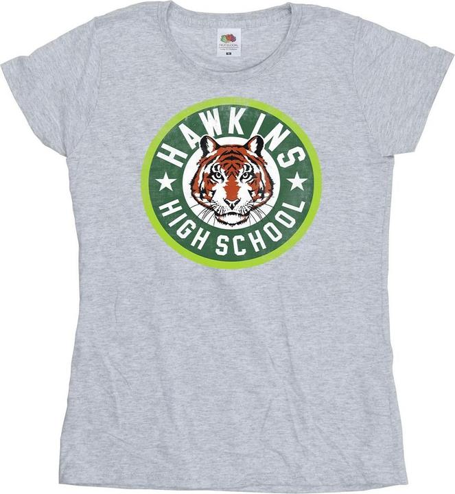 Produktbild Netflix Stranger Things Hawkins Tiger Circle TShirt (S)