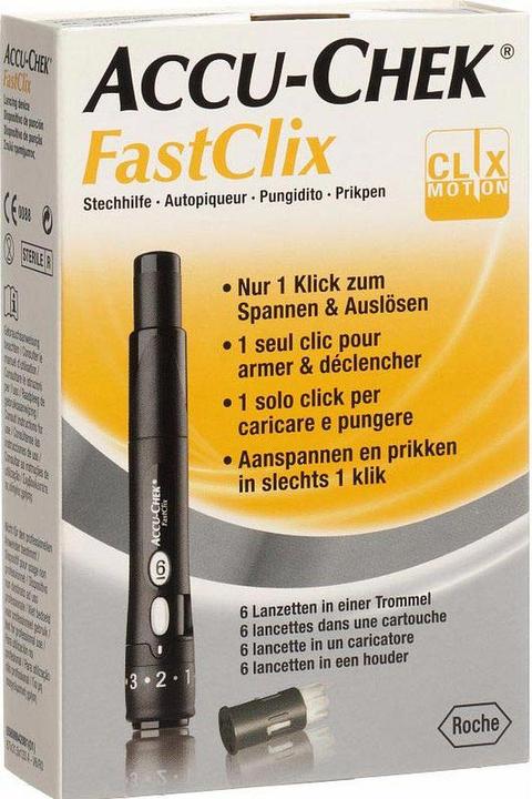 Actual product image Accu-Chek Fastclix Kit (Lancets)