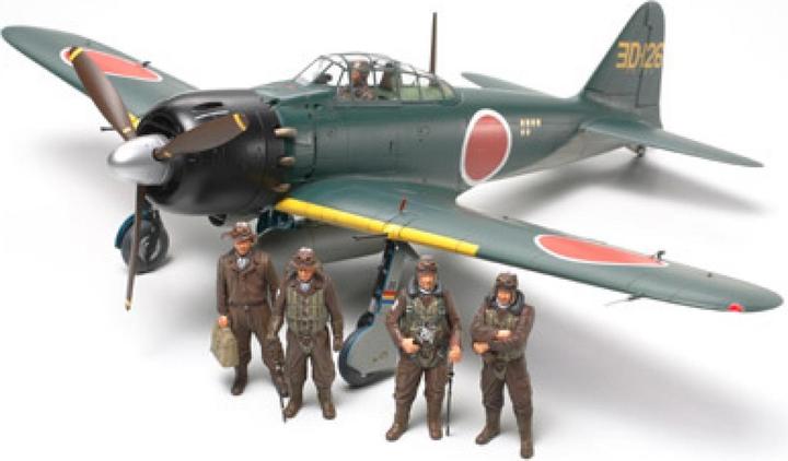 Actual product image Tamiya Mitsubishi A6M5/5a Zero Fighter (Zeke)