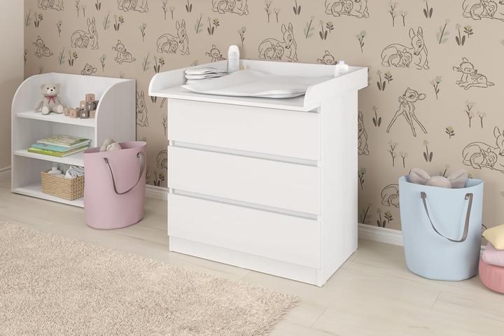 Actual product image Shefa Kids Changing unit for IKEA Malm Hemnes and Nordli (77 x 72 cm)