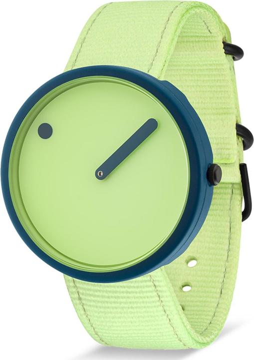 Actual product image Picto R44013-R013 Paradise Green Unisex 40mm 5ATM (Analogue wristwatch)