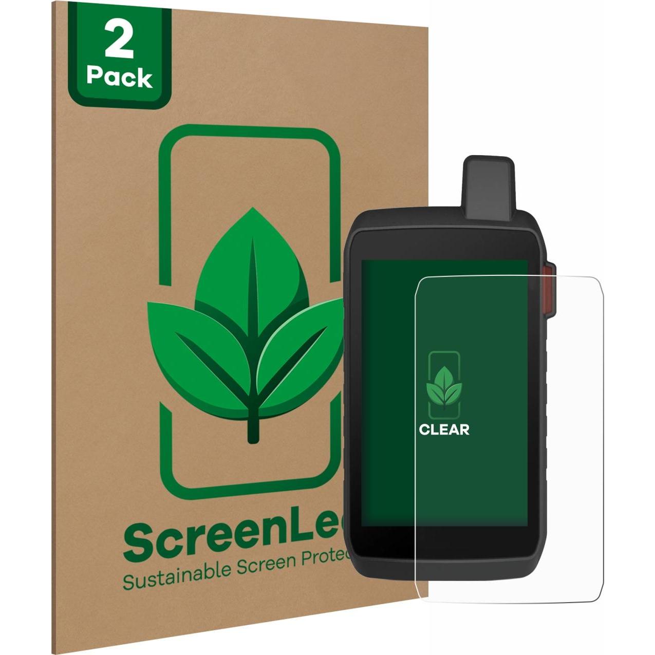 ScreenLeaf, Fahrzeug Navigation Zubehör, Schutzfolie nachhaltiger Displayschutz Display Schutz Folie Klar Transparent