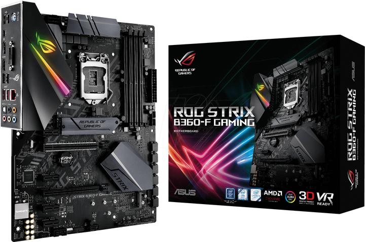 Actual product image ASUS ROG Strix B360-F Gaming (LGA 1151, Intel B360, ATX)