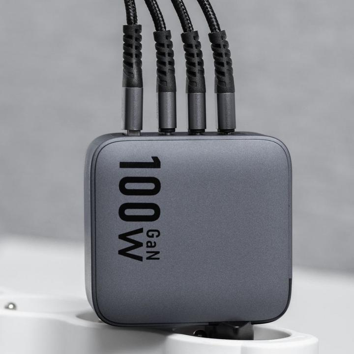 Image du produit Forcell VT-46 Ladetajs 3xType C + USB QC4.0 100W VT-46 (5903396231421) (100 W, 4 ports)