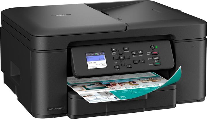Actual product image Brother DCPJ-1360DW (Ink, Colour)