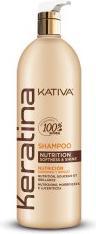 Image du produit Kativa Shampooing Keratina Nutrition, Douceur & Brillance 1000 ml (1000 ml, Shampoing liquide)