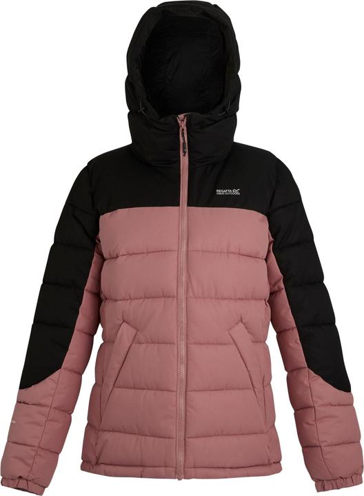 dusty rose/black