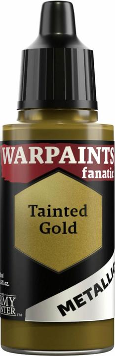 Image du produit The Army Painter Peinture métallique Warpaints Fanatic : Tainted Gold 18 ml (Or pur, 18 ml)