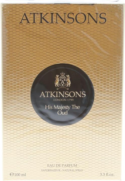 Actual product image Atkinsons His Majesty The Oud by Eau de Parfum Spray 100 ml (Eau de parfum, 100 ml)
