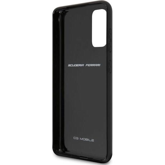 Thumbnail - Ferrari Carbon Fibre Case (Samsung Galaxy S20), Smartphone Hülle, Schwarz