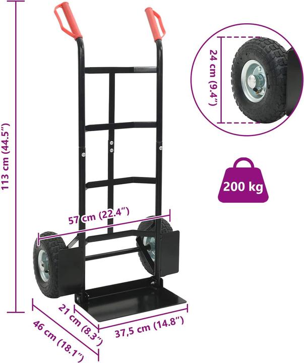 Produktbild vidaXL Handwagen