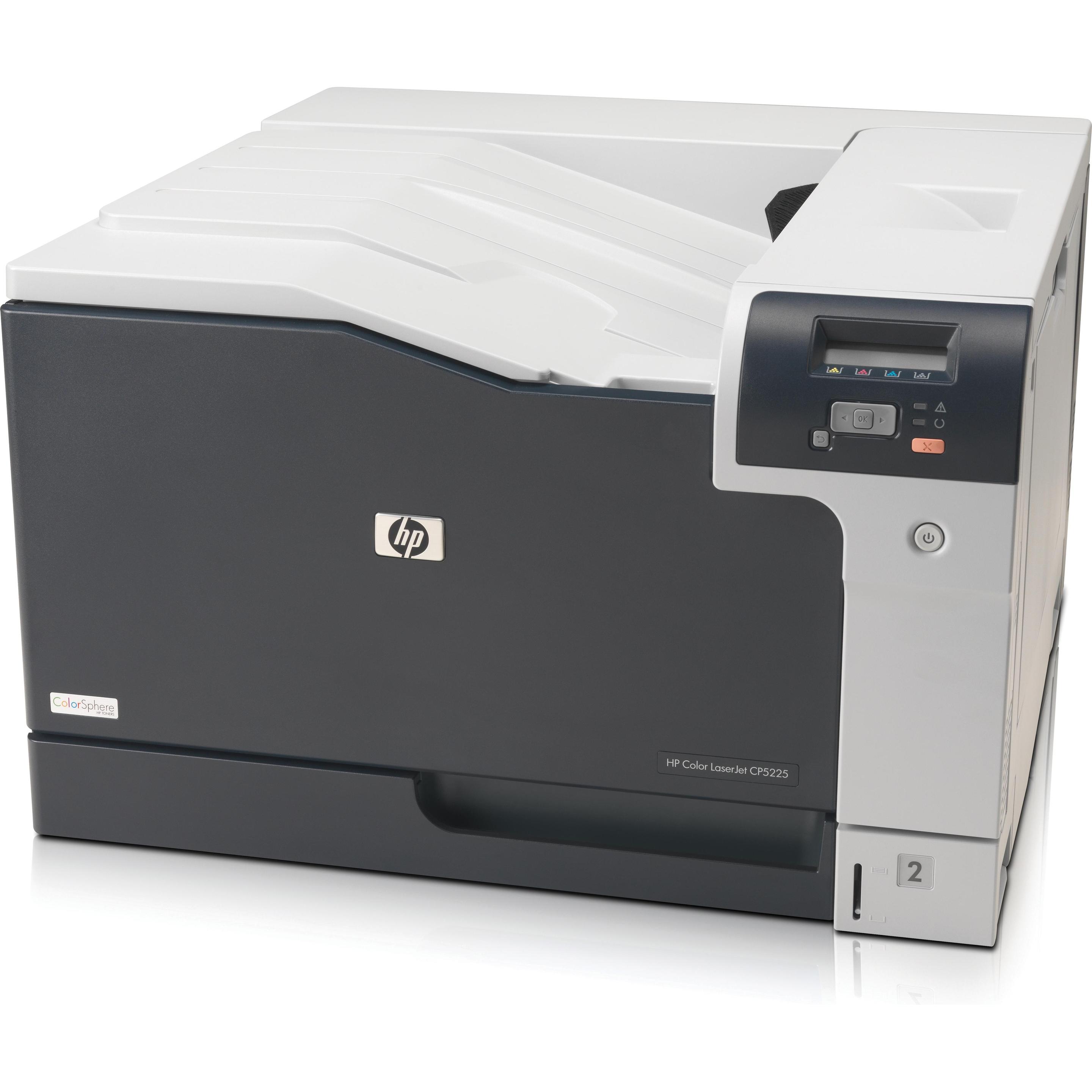 HP Color LaserJet Professional CP5225n (Laser, Farbe), Drucker, Schwarz