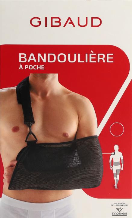 Produktbild Gibaud Armschlinge mit Tasche schwarz