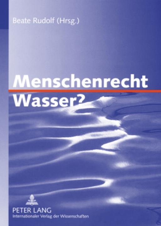 Produktbild Menschenrecht Wasser? (Deutsch, Beate Rudolf, 2007)