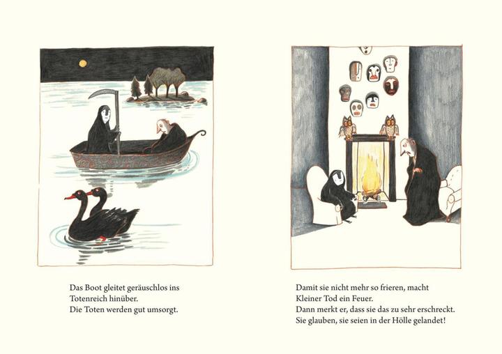 Produktbild Der Besuch vom kleinen Tod (Deutsch, Kitty Crowther, 2011)