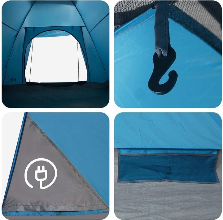 Produktbild vidaXL Campingzelt (7.30 kg, 6 Personen)