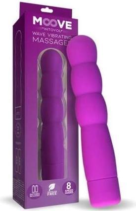 Actual product image Moover MOOVE Wave Massager 8 Functions Violet 200g