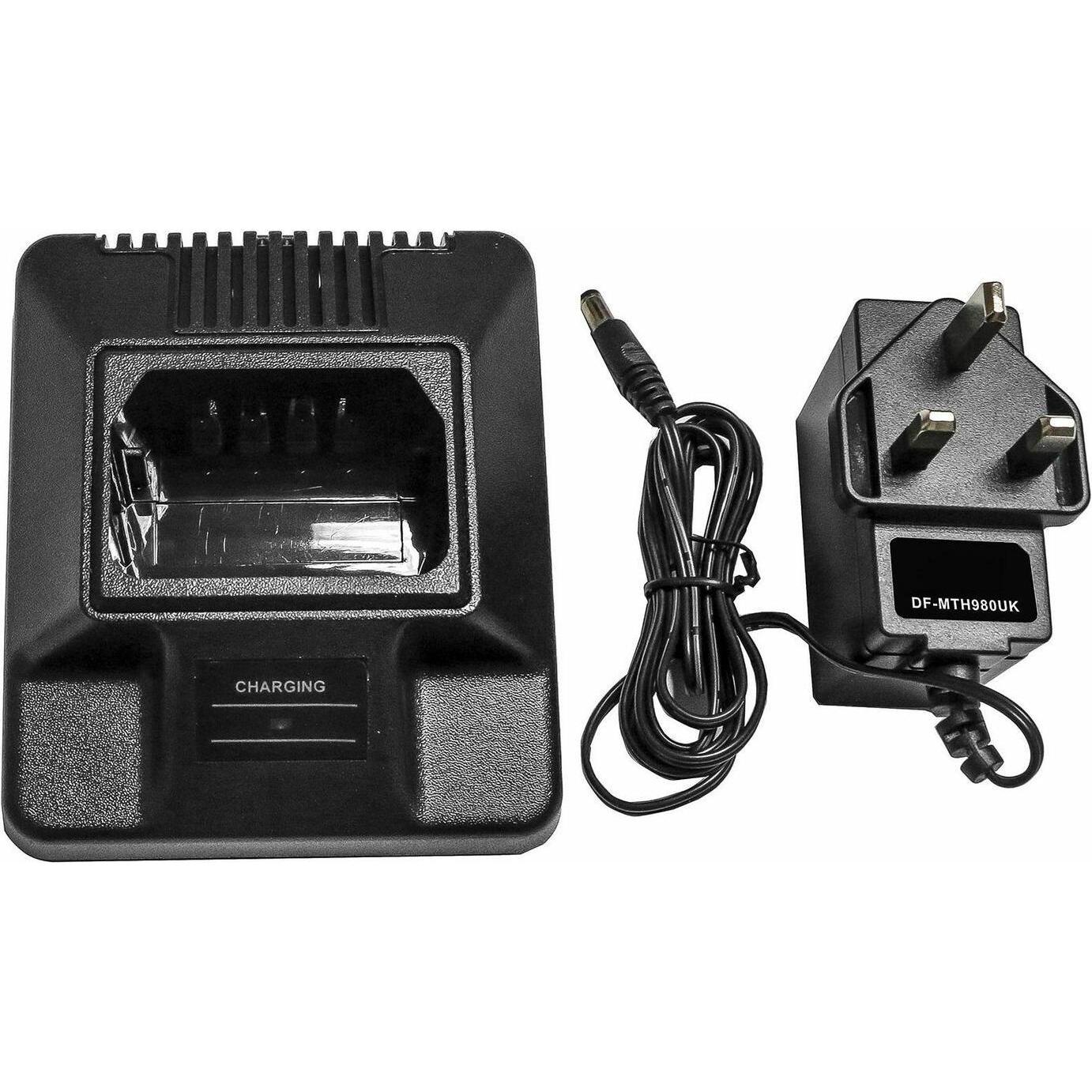 CoreParts Charger for Motorola Two-Way, Mobilgerät Ersatzteile, Schwarz