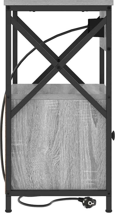 Actual product image vidaXL Bedside table (31 x 31 x 60 cm)