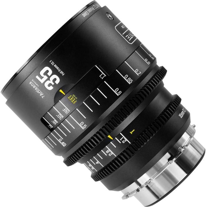 Actual product image 7artisans 35T21B-PL INF 35mm T2.1 INFINTE PL Mount (Black) (Arri PL, full size)