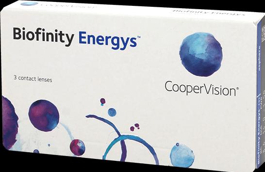 Produktbild Biofinity Energys (-3, Monatslinse, 3 Stück, Sphärisch)
