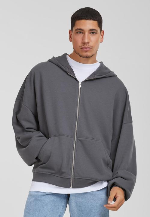Actual product image Urban Classics Organic 90's Zip Hoody - 17018 (XL)