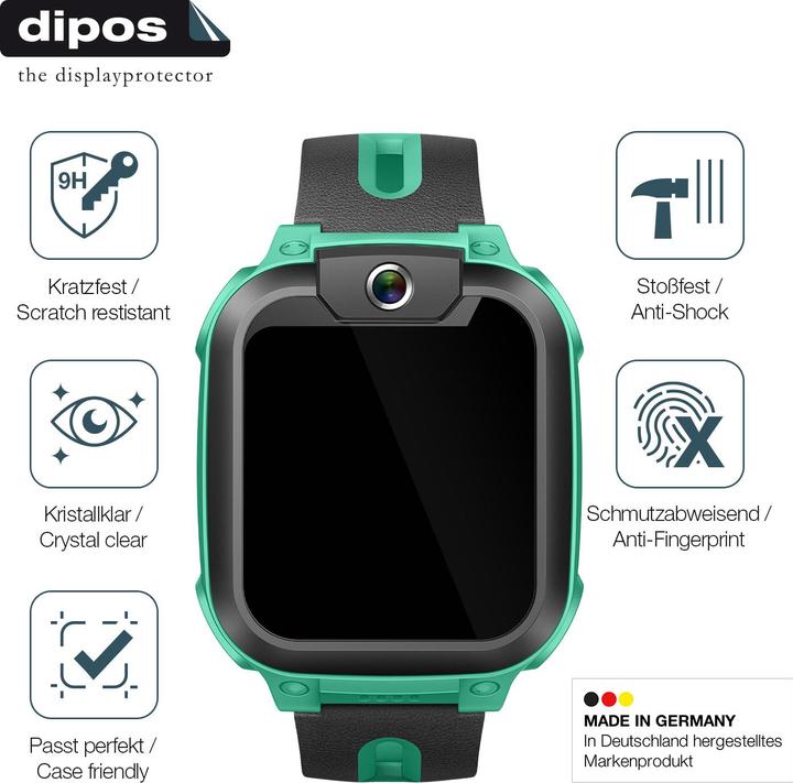 Actual product image Dipos Anti-Shock Screen Protector Clear (imoo Watch Phone Z1)