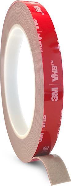 Produktbild 3M VHB Dobbeltklaebende tape - 12mm bred - 5m rulle